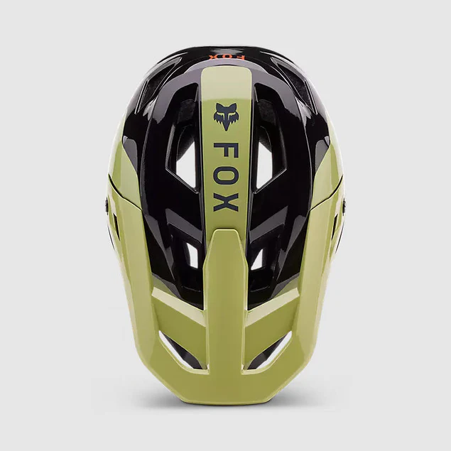 CASCO BICICLETA NEW RAMPAGE BARGE VERDE OLIVA FOX