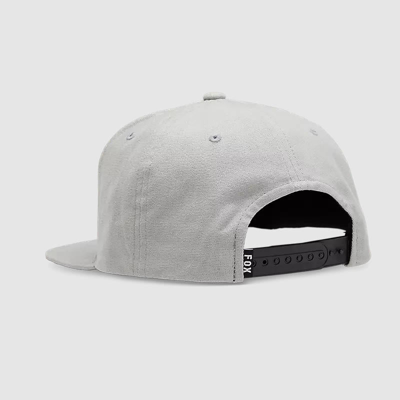 FOX HEAD SNAPBACK HAT STL GRY