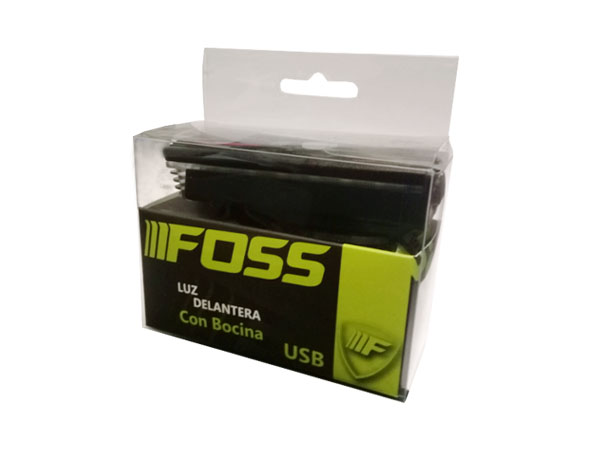 Foco Foss USB C/Bocina 3F