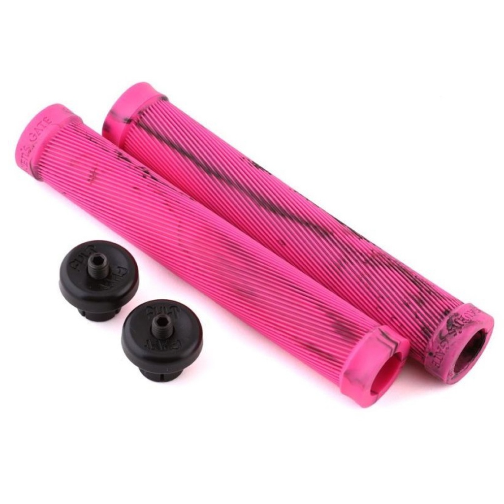 Puños BMX 166mm Pink/Black Foss