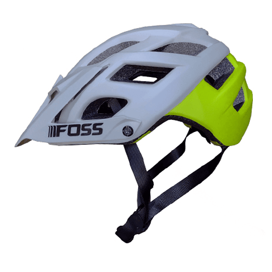 Casco Foss Enduro Gris / Lima M L