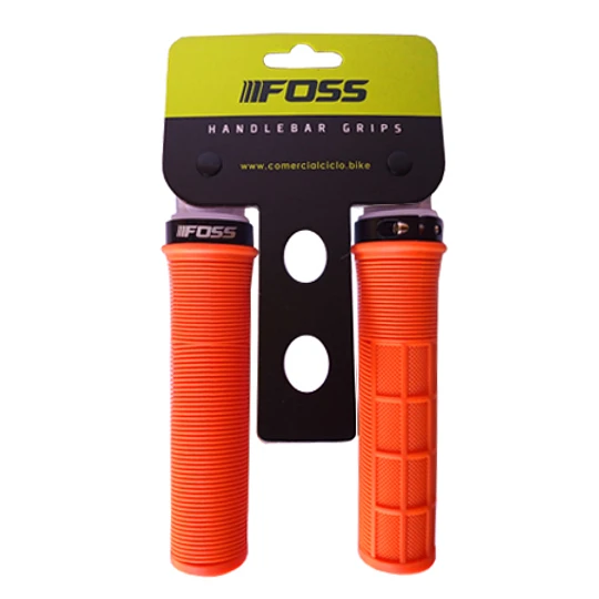 Puños Foss Line Grip Orange con Lock