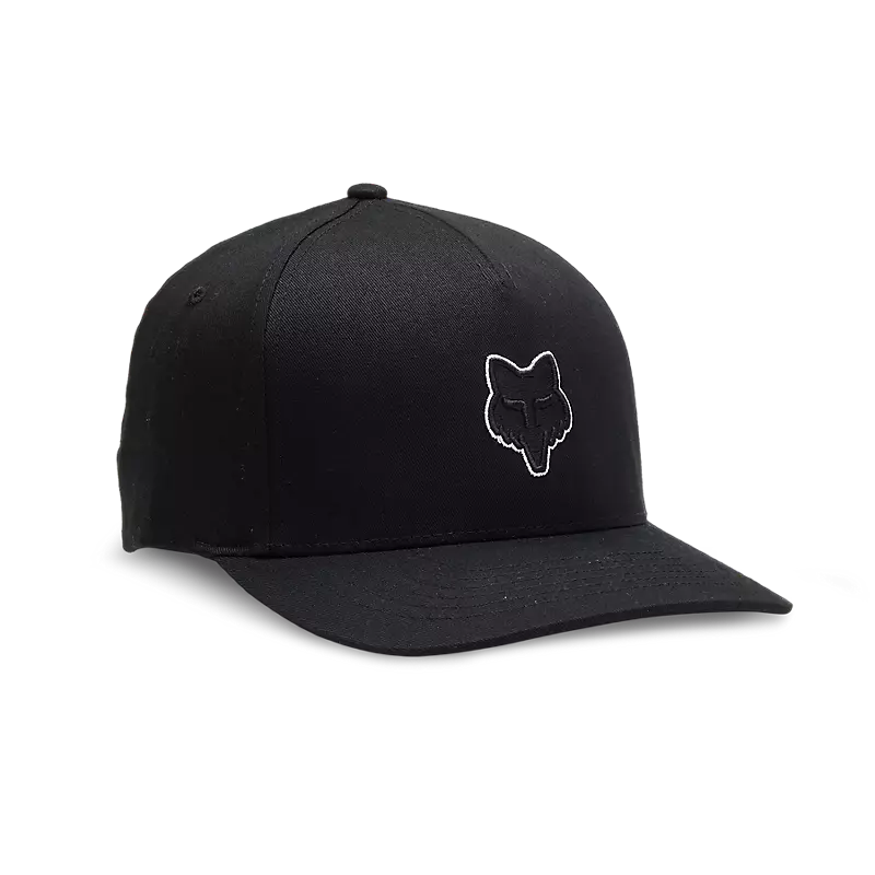 FOX HEAD FLEXFIT HAT BLK