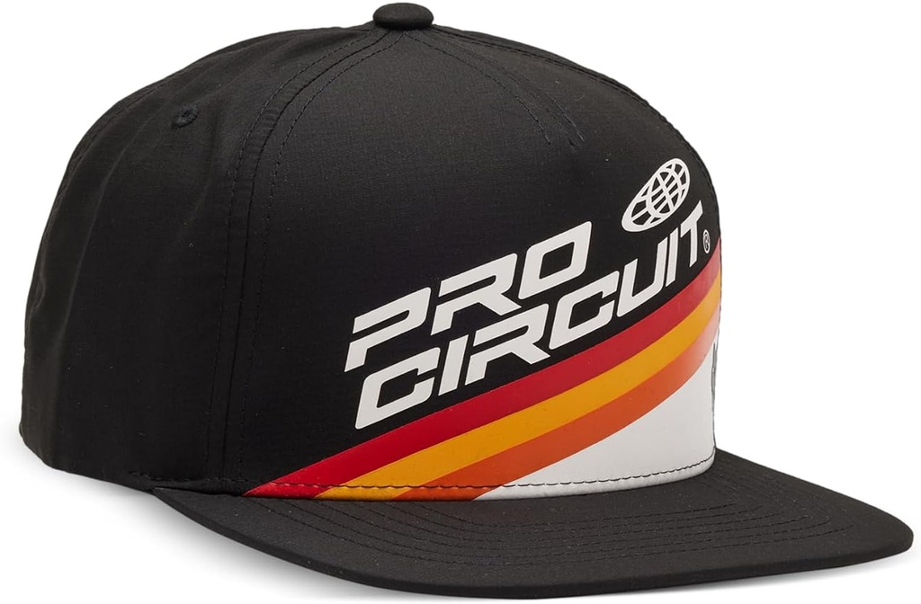 Fox PRO CIRCUIT SNAPBACK HAT BLK