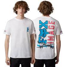 Fox BARB WIRE SS PREM TEE OPT WHT M