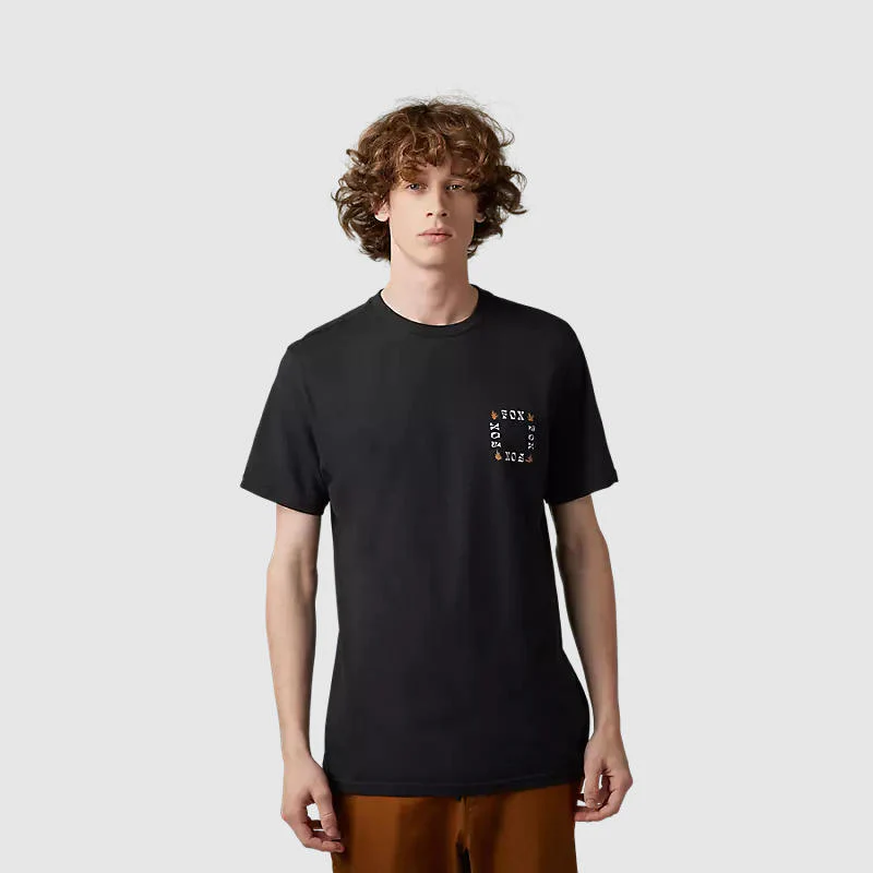 Polera Fox HINKLEY SS PREM TEE BLK M