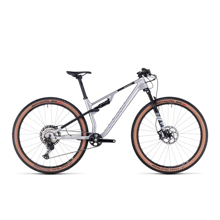 BICICLETA CUBE AMS ZERO99 C:68X RACE 29 SILVER´N´BLACK