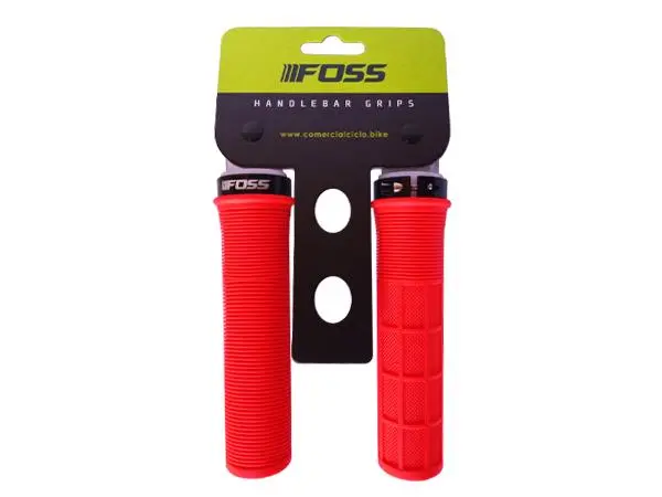 Puño Foss Line Grip rojo con lock