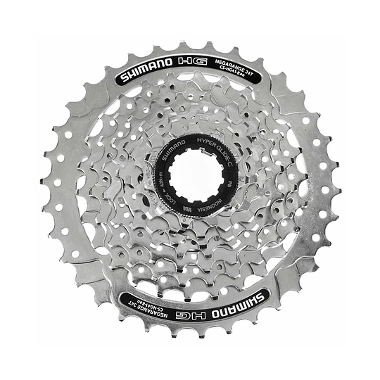 PIÑON SHIMANO CASSETTE 8V. (11-34) CS-HG41 (CAJA ) ECSHG418134