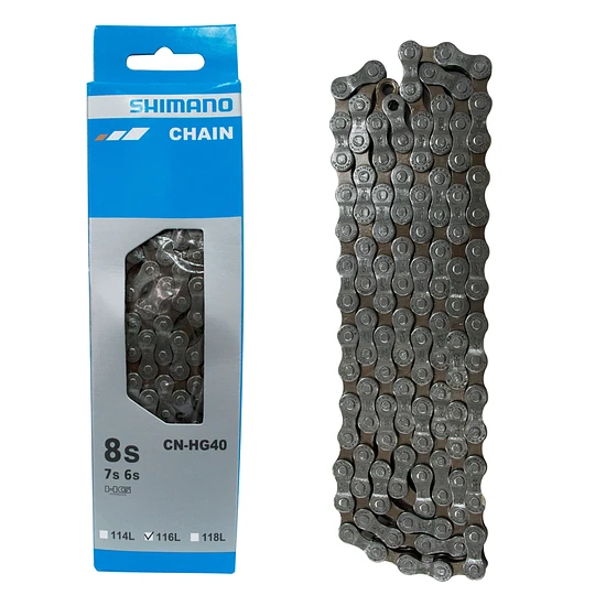 CADENA SHIMANO 6/7/8V. CN-HG40 Con caja