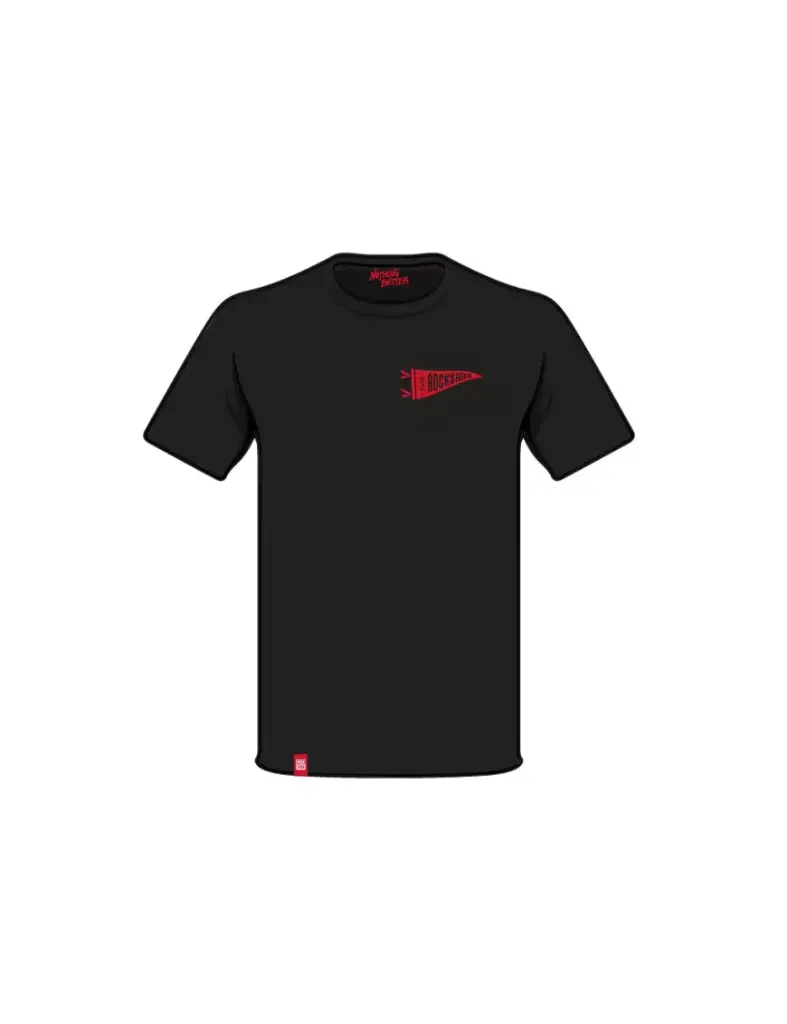 Polera Rockshox Pennant negro talla L