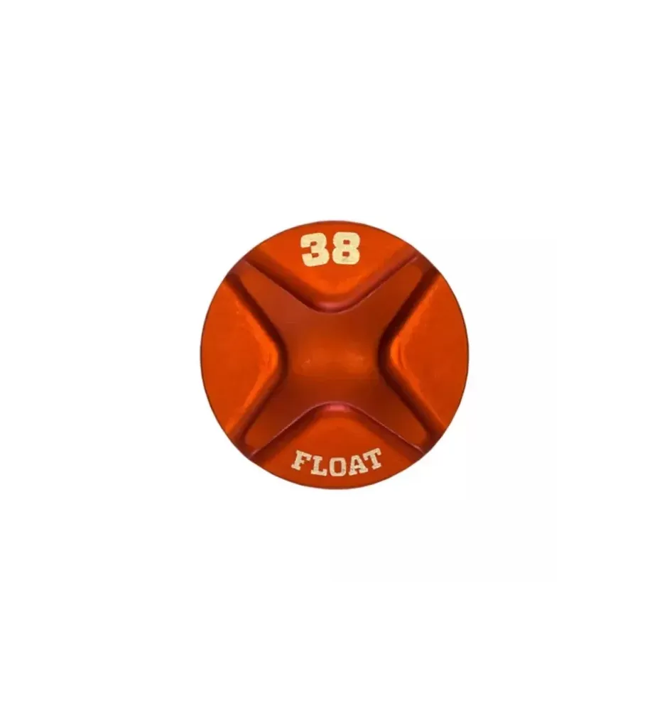 Tapa Fox Horquilla 38 Float Air Naranja