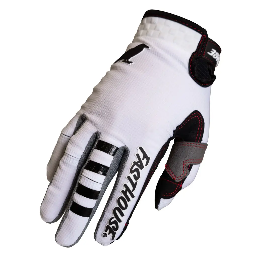 FAST HOUSE ELROD AIR GLOVE WHITE/BLACK MD