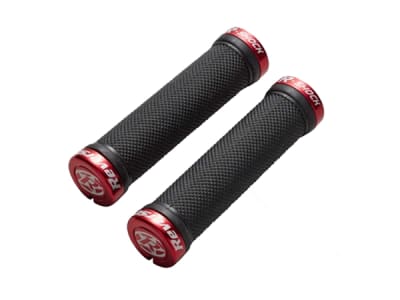 Puños Reverse Spin Lock 130mm Black/Red