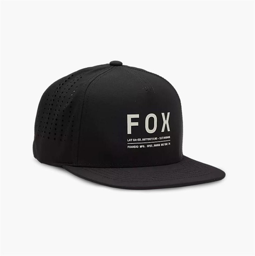 [31642-001-OS] GORRO FOX NON STOP TECH SNAPBACK BLK