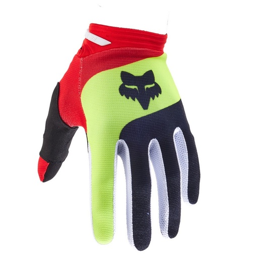 [31309-017-L] GUANTES FOX 180 BALLAST NEGRO/ROJO L