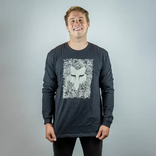 [0123102-001-M] Polera Fox AUXLRY LS TECH TEE M