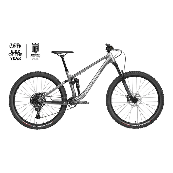 Bicicleta Fluid FS 3 29 Trail Gris Plata Norco CLEANBIKE