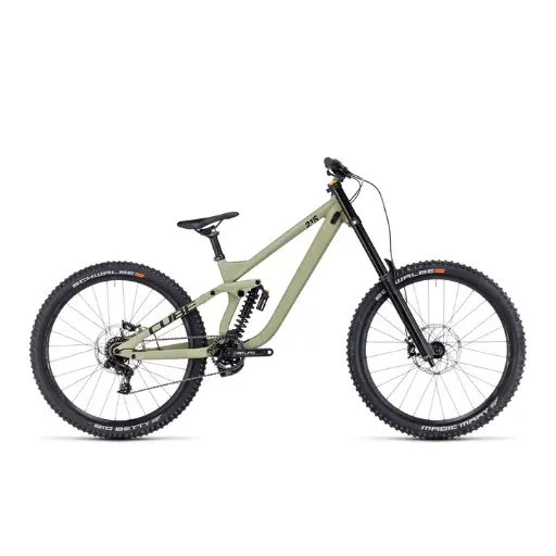 BICICLETA CUBE TWO15 RACE 27.5 LIGHTOLIVE'N'BLACK