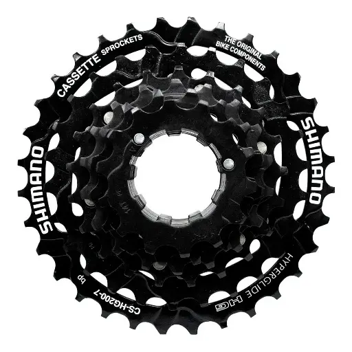 [S61433] PIÑON CASSETTE SHIMANO CS-HG200-7, 7-SPEED, 12-14-16-18-21-26-32, BULKACSHG2007232T