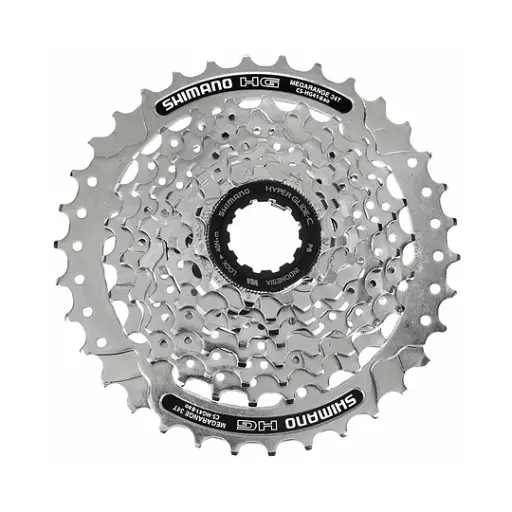 [S57345] PIÑON SHIMANO CASSETTE 8V. (11-34) CS-HG41 (CAJA ) ECSHG418134