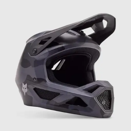 [32210-247-L] CASCO BICICLETA NEW RAMPAGE NEGRO CAMO FOX