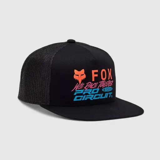 [32255-001-OS] FOX X PRO CIRCUIT SB HAT BLK