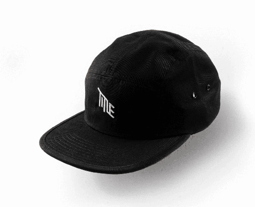 [5PANEL-TITLESOFT] Gorro Black 5 Panel Title