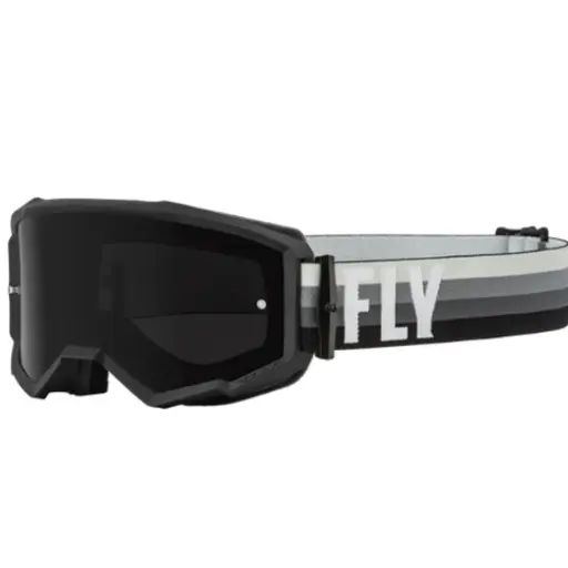 [Fly Zone Goggle Black/Grey W/DarkSmoke Lens ] Fly Zone Goggle Black/Grey W/DarkSmoke Lens 