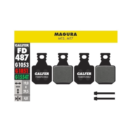 [Pastilla De Freno Galfer Para Magura MT5 , MT7] Pastilla De Freno Galfer Para Magura MT5 , MT7